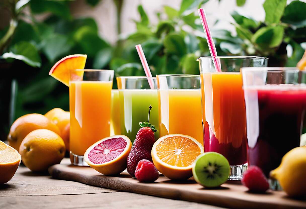 Maîtriser l'équilibre sucré-acidité dans les jus de fruits frais