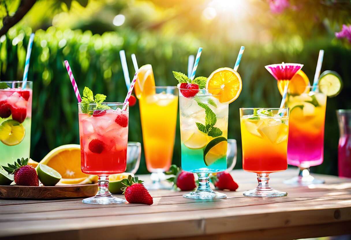 Zoom sur les tendances : cocktails sans alcool en vogue cet été