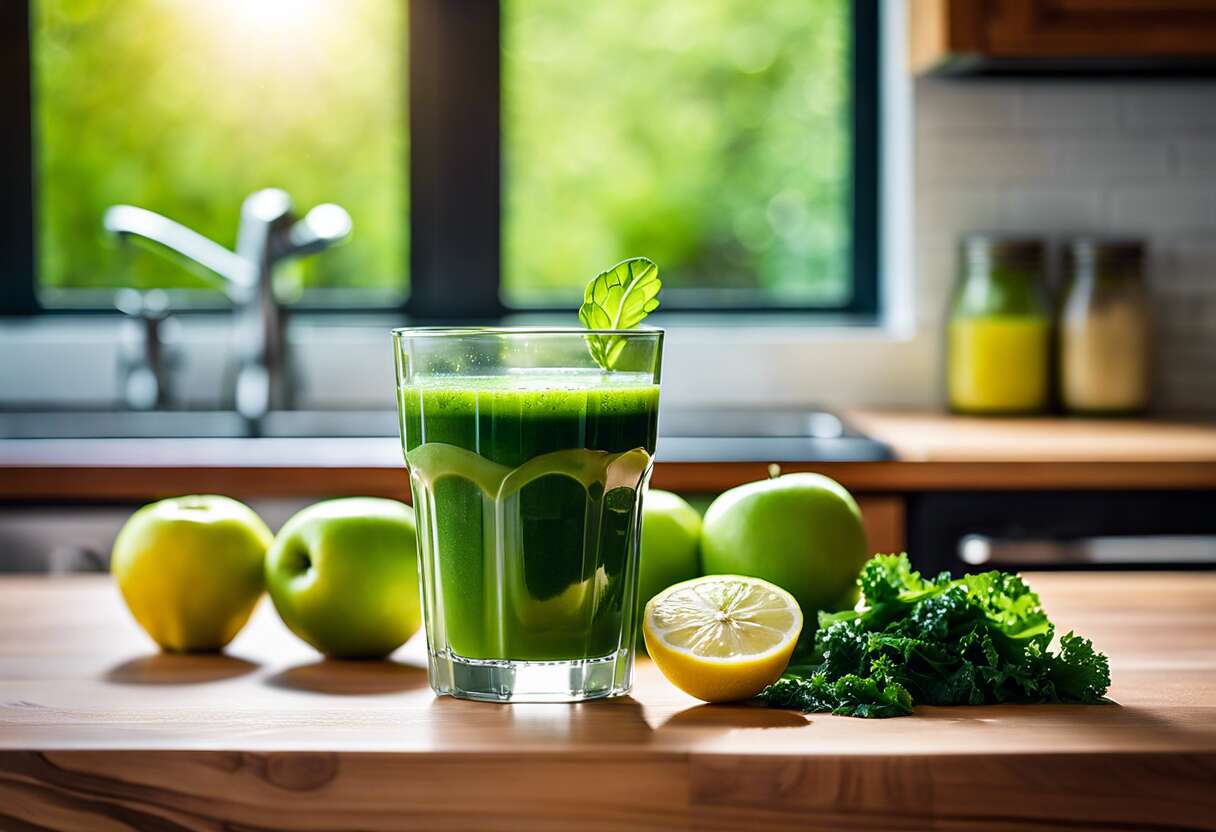 Quels ingrédients pour un green juice équilibré ?