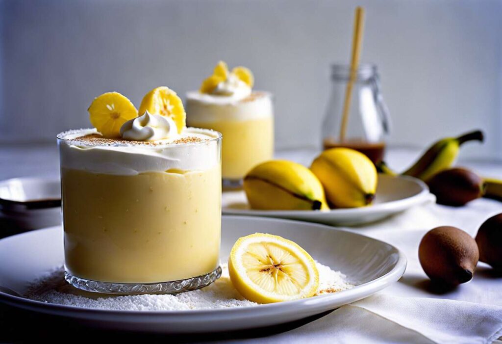 Recette facile de mousse de banane au rhum : un dessert exotique à savourer