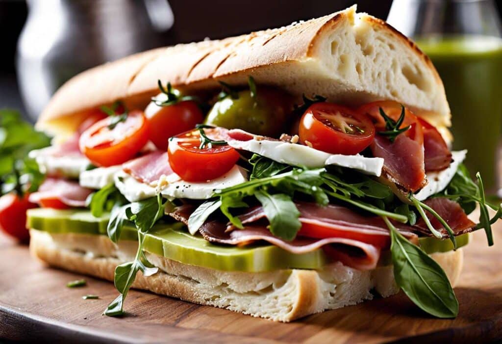 Recette de sandwich à l'italienne : saveurs méditerranéennes à la maison