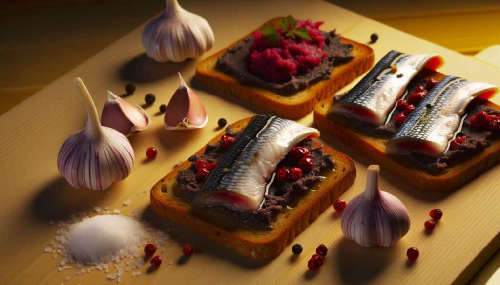 Recette de filets de rougets sur toasts à la tapenade – Découvrez comment préparer ce délice !