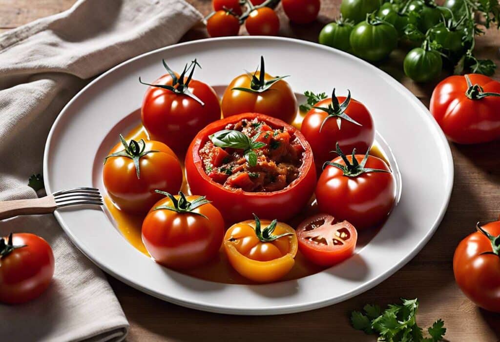 Recette facile de tomates farcies à la dinde – Savourez et partagez !