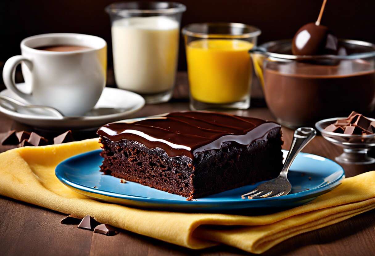 Gâteau au bon chocolat : recette facile et gourmande